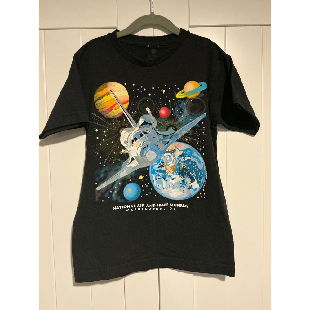 National Air and Space Museum‎ Space Shuttle Astronaut Kids T Shirt Size 10 12